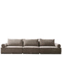 Modern Corduroy Velvet Fabric Sectional 5 Seater Sofa CORDY
