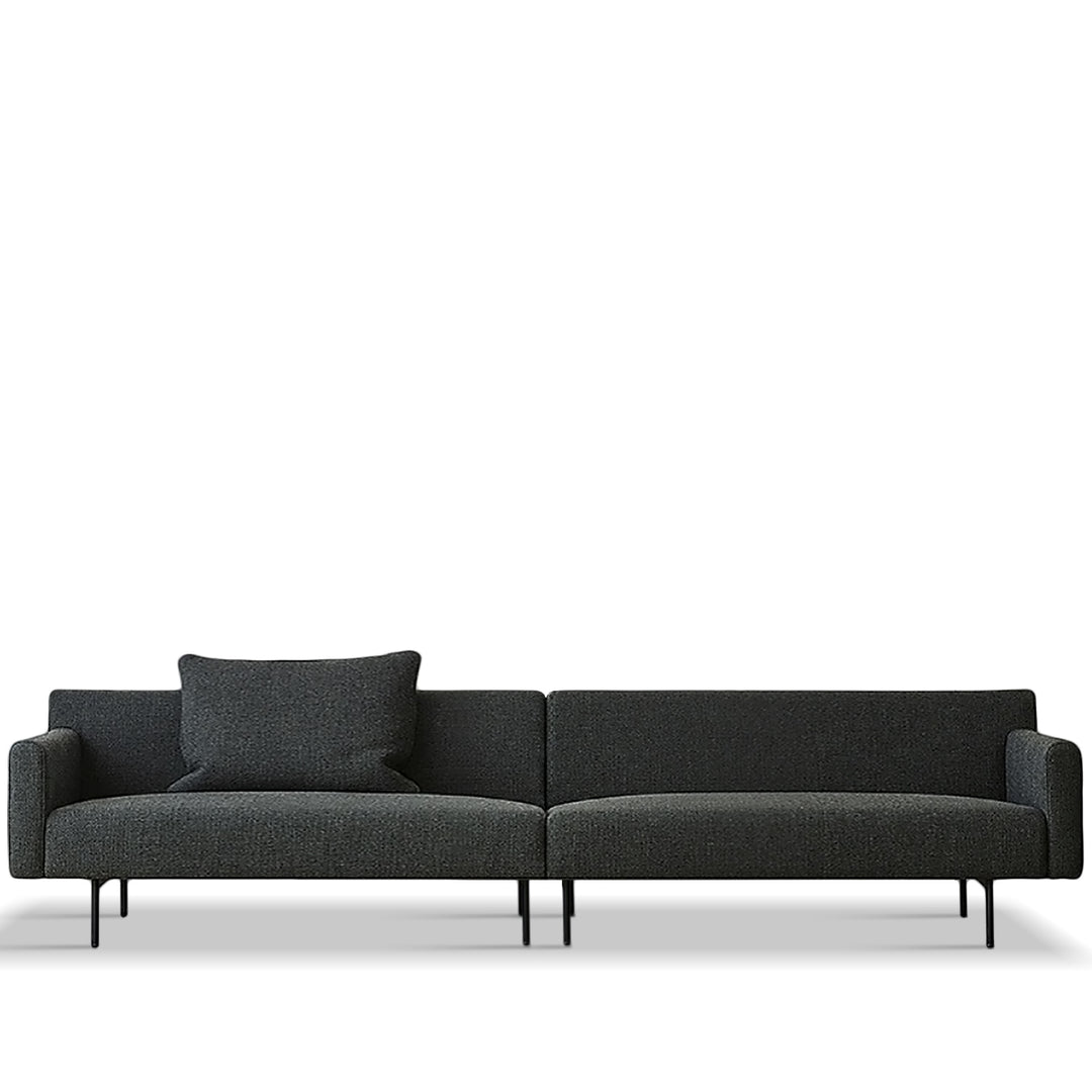 Minimalist Fabric 3.5 Seater Sofa ANN White Background