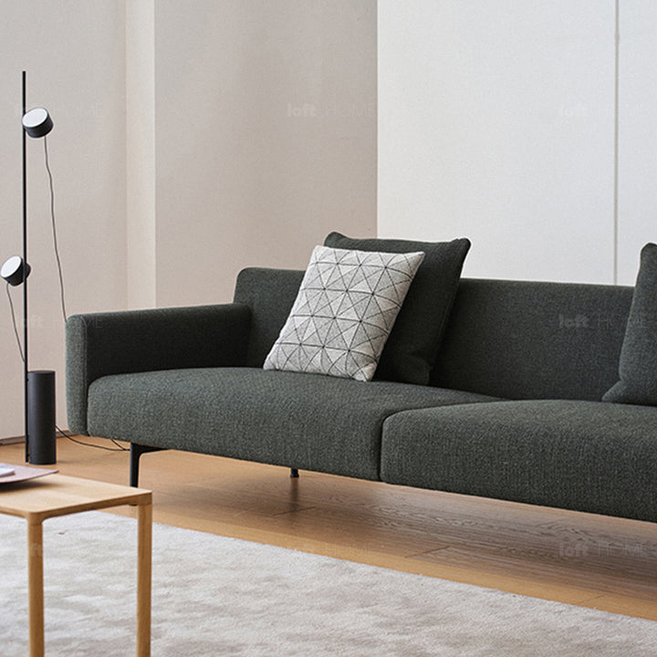 Minimalist Fabric 3.5 Seater Sofa ANN Detail 1