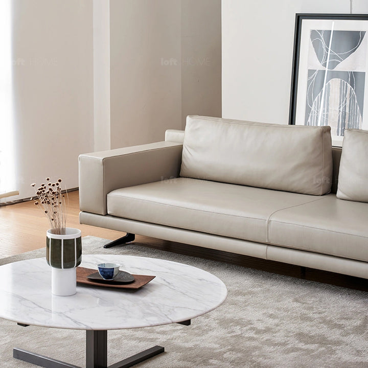 Minimalist Fabric 3.5 Seater Sofa BOLOGNA Environmental