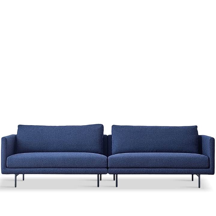 Minimalist Fabric 3.5 Seater Sofa RINA White Background