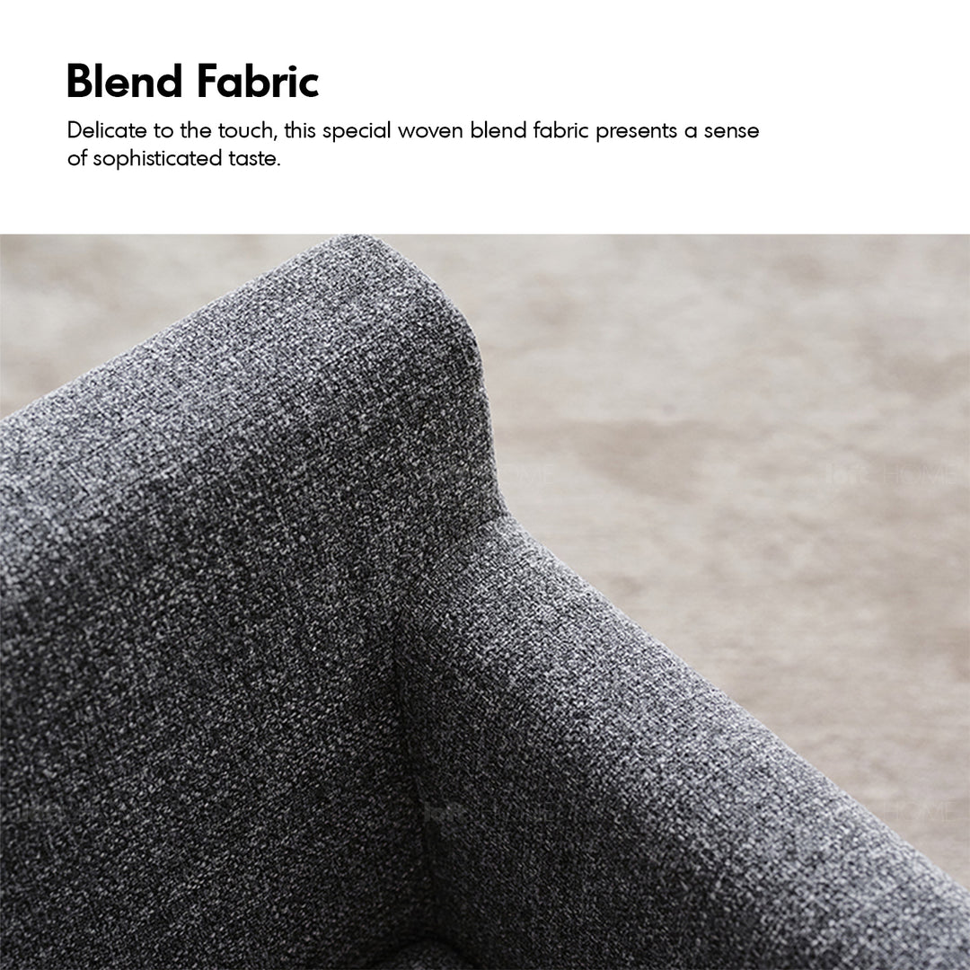 Minimalist Fabric 3 Seater Sofa ANN Panoramic