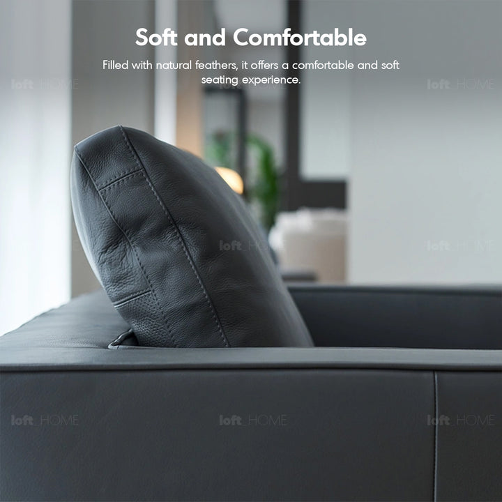 Minimalist Fabric 4.5 Seater Sofa COMO Close-up