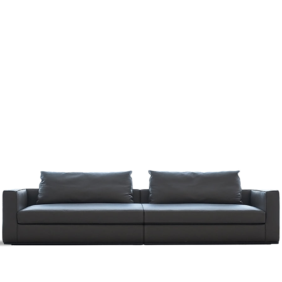 Minimalist Fabric 4 Seater Sofa COMO White Background