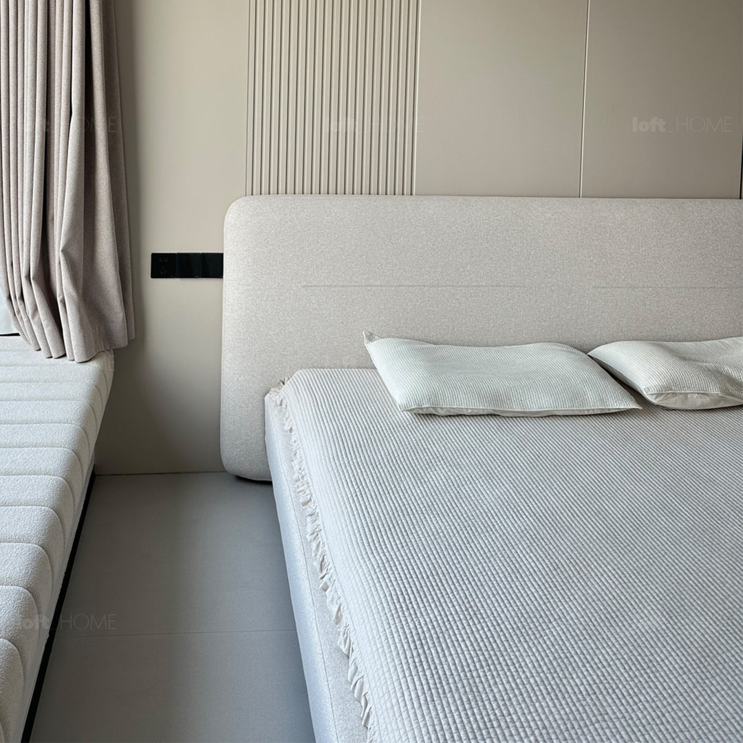 Minimalist Fabric Bed HEL Conceptual