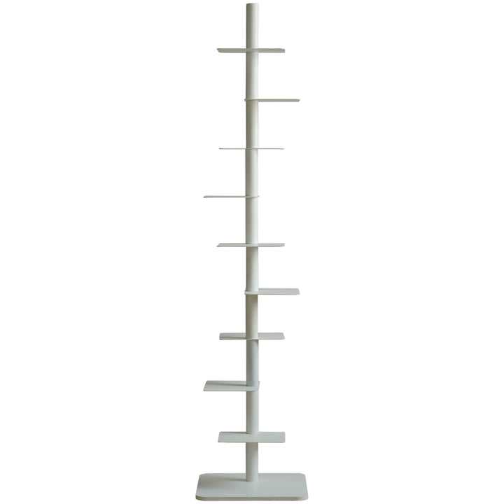 Minimalist Steel Revolving Bookshelf STACK