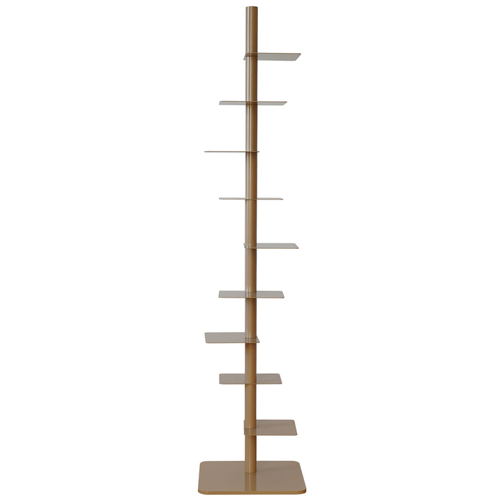 Minimalist Steel Revolving Bookshelf STACK