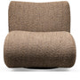 Cream Boucle Fabric 1 Seater Sofa POD