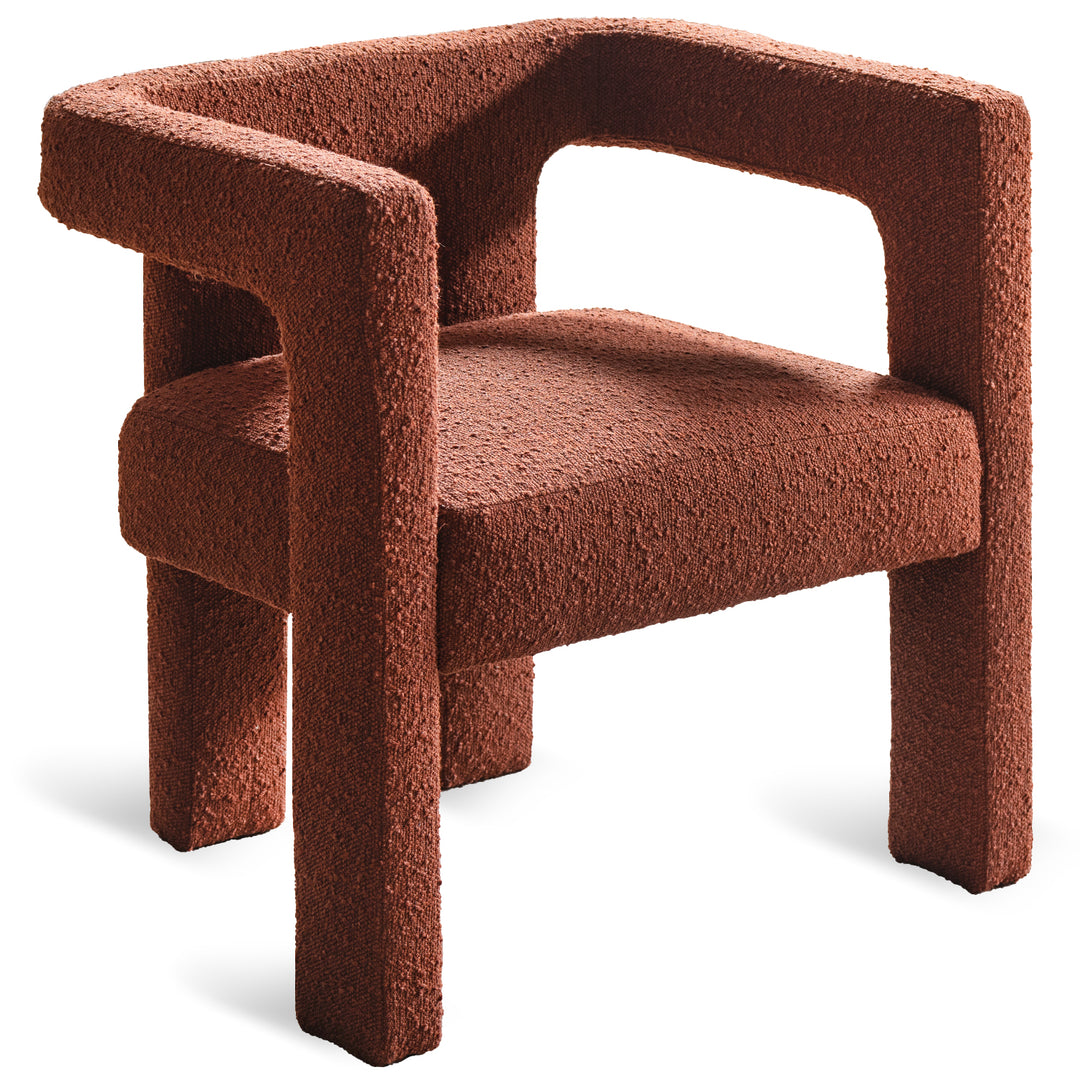 Modern Boucle Fabric Dining Chair SIENNA