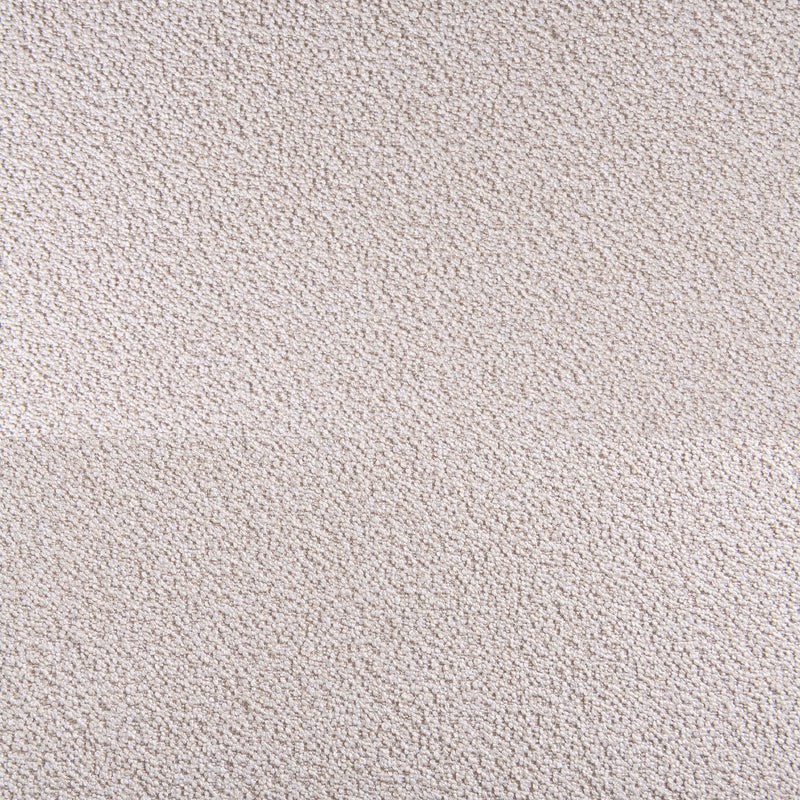 Modern boucle fabric modular 2 seater sofa with side table rene color swatches.