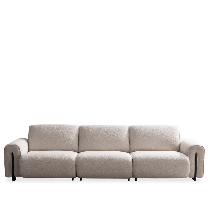 Modern Boucle Fabric Modular 4 Seater Sofa COLLE