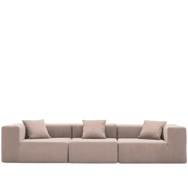 Modern corduroy fabric 4.5 seater sofa compress detail 10.