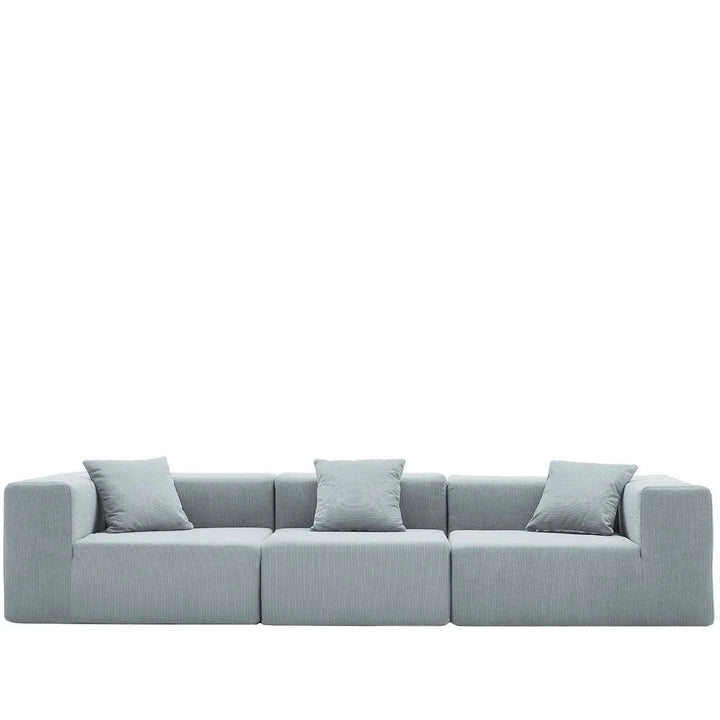 Modern corduroy fabric 4.5 seater sofa compress detail 13.