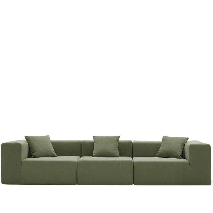 Modern corduroy fabric 4.5 seater sofa compress detail 18.