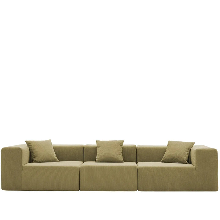 Modern corduroy fabric 4.5 seater sofa compress detail 19.