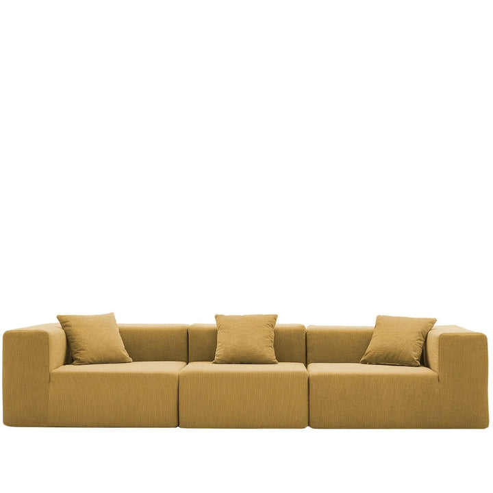 Modern corduroy fabric 4.5 seater sofa compress detail 20.