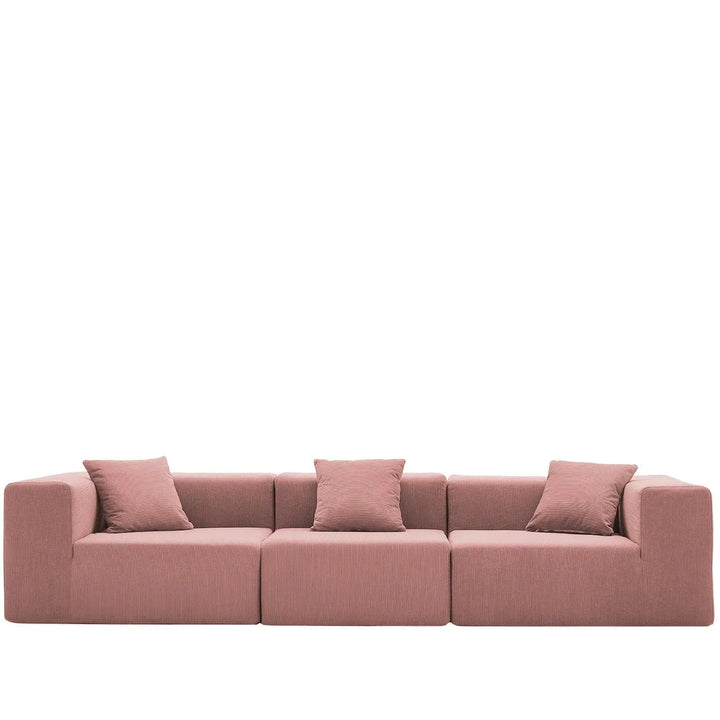 Modern corduroy fabric 4.5 seater sofa compress detail 25.