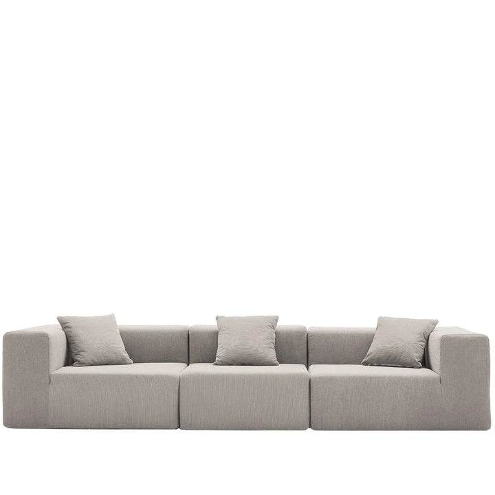 Modern corduroy fabric 4.5 seater sofa compress detail 26.