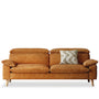 Scandinavian Corduroy Velvet Fabric 3 Seater Sofa CORDY