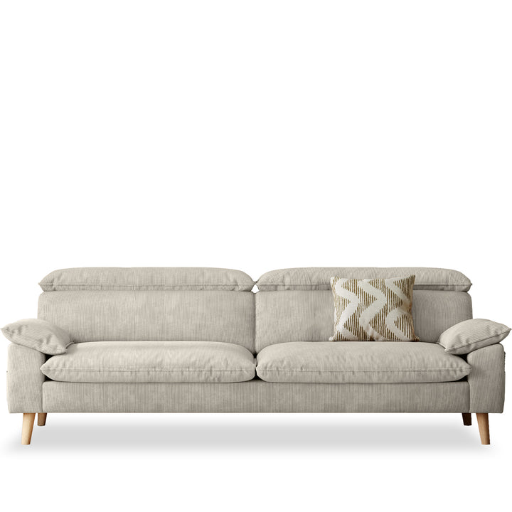 Modern corduroy velvet fabric 4 seater sofa cordy detail 7.