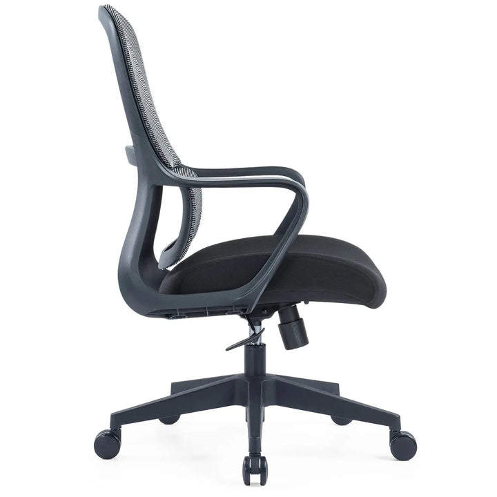 Modern mesh ergonomic office chair curve detail 11.