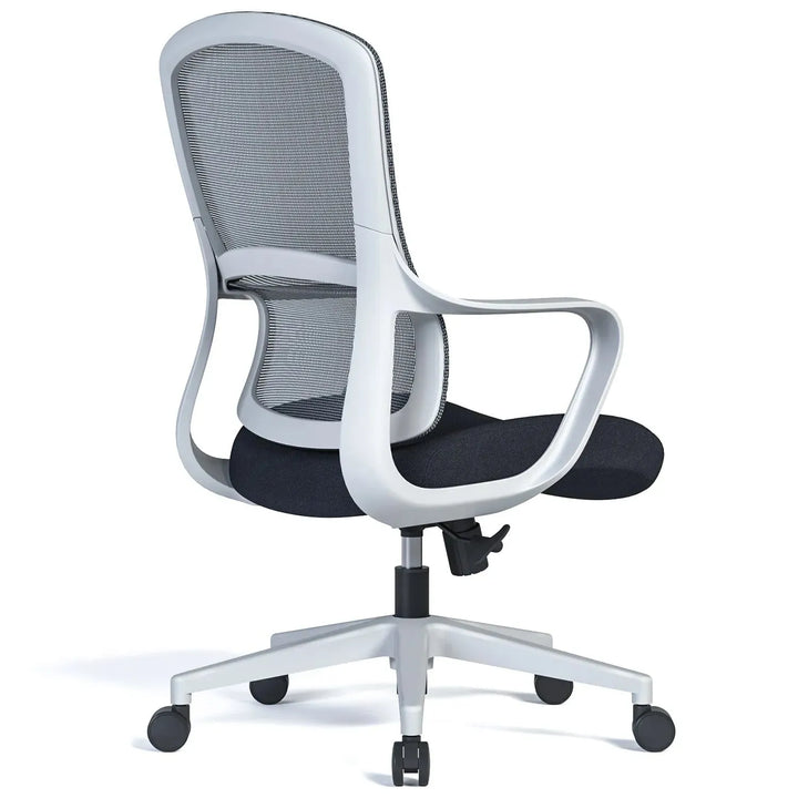 Modern mesh ergonomic office chair curve detail 16.