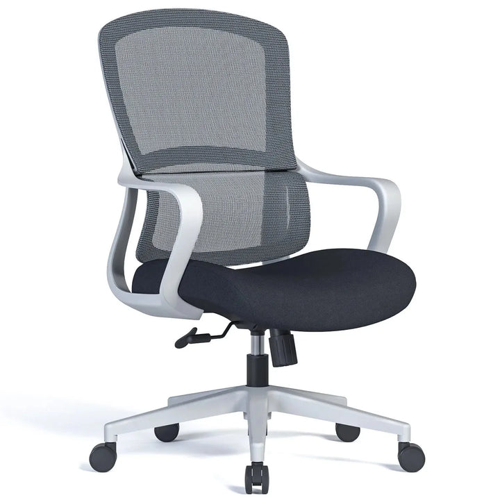 Modern mesh ergonomic office chair curve detail 14.