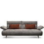 Modern Mixed Weave Fabric 3 Seater Sofa FLIP
