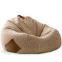 Modern Mixed Weave Fabric Bean Bag 1 Seater Sofa BEANIE
