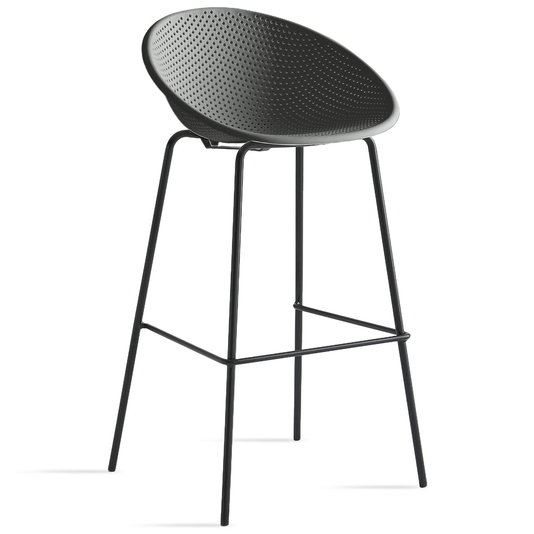 Modern plastic bar chair europa layered structure.