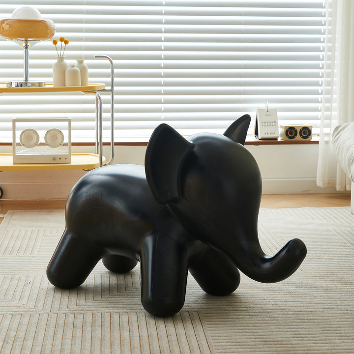 Modern plastic decor elephant conceptual design.