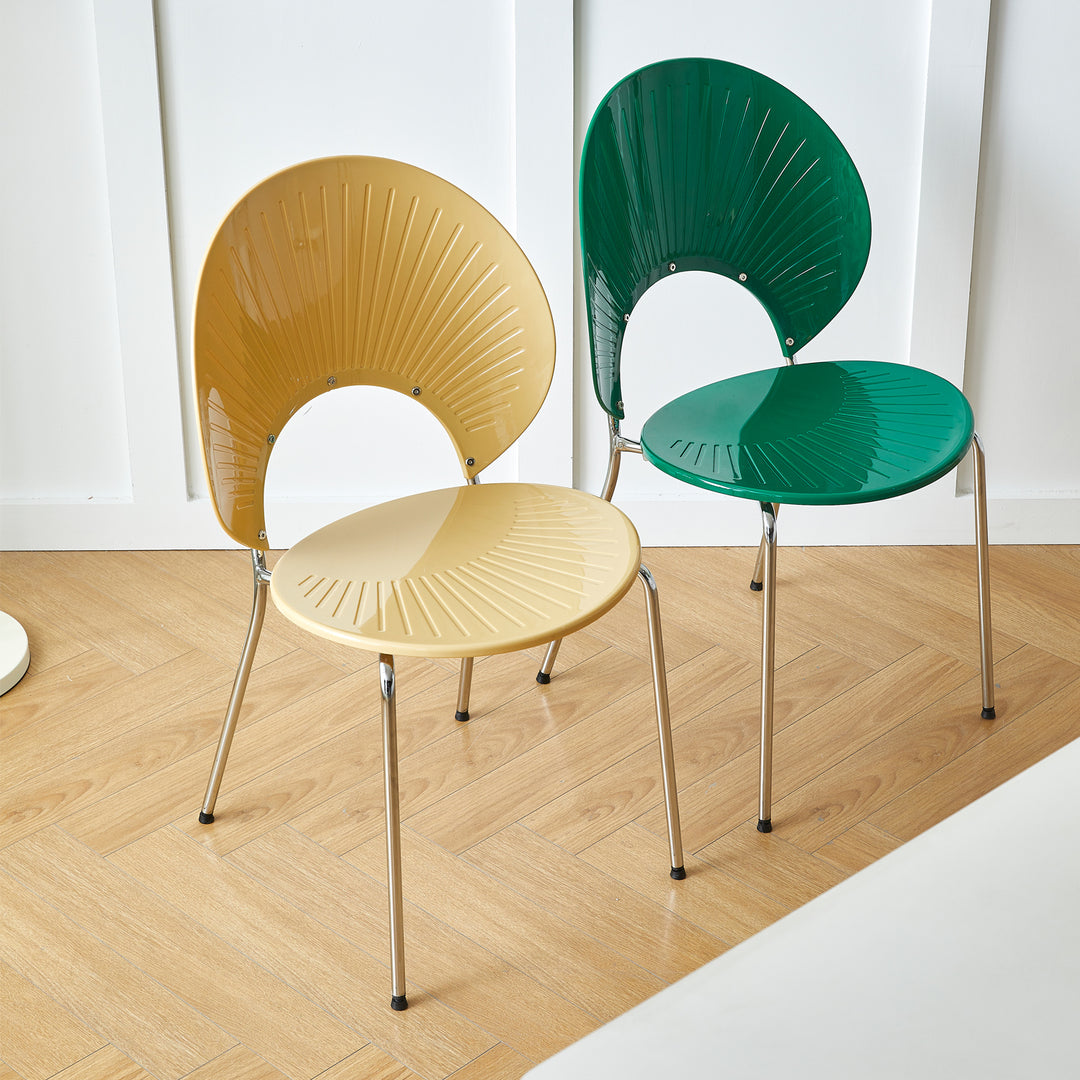 Contemporary Plastic Dining Chair APOLLO