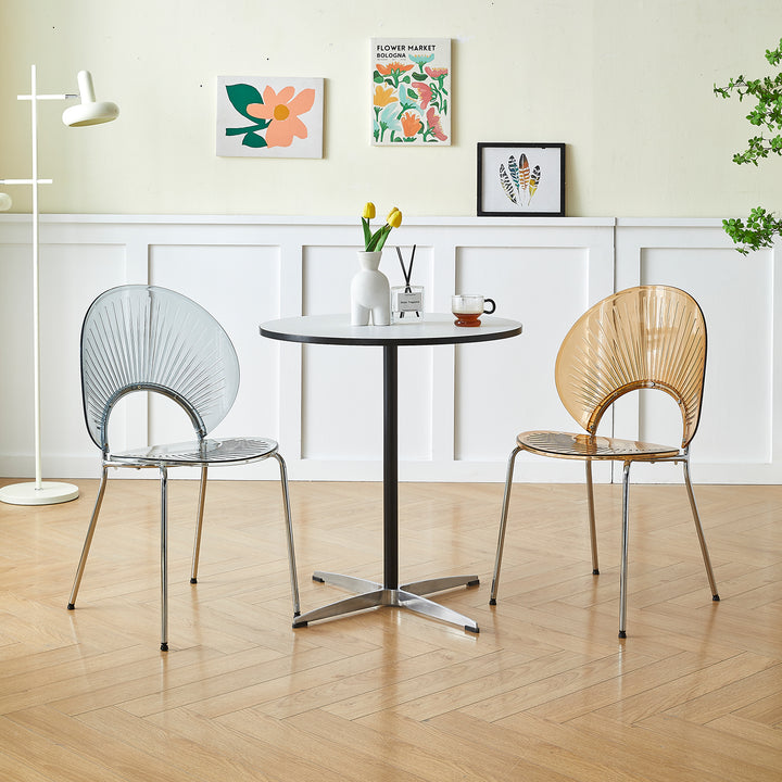 Contemporary Plastic Dining Chair APOLLO