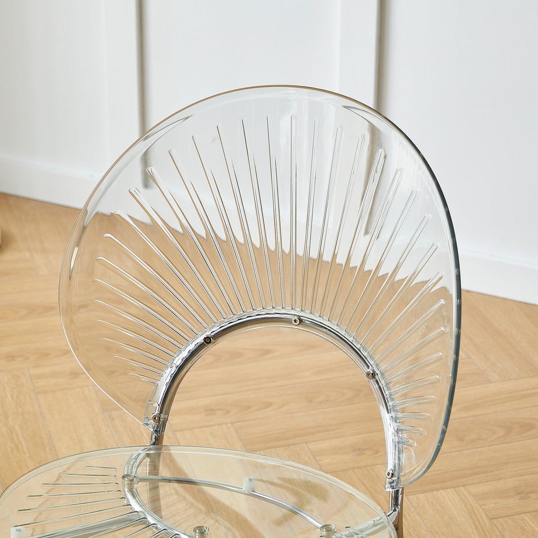 Contemporary Plastic Dining Chair APOLLO