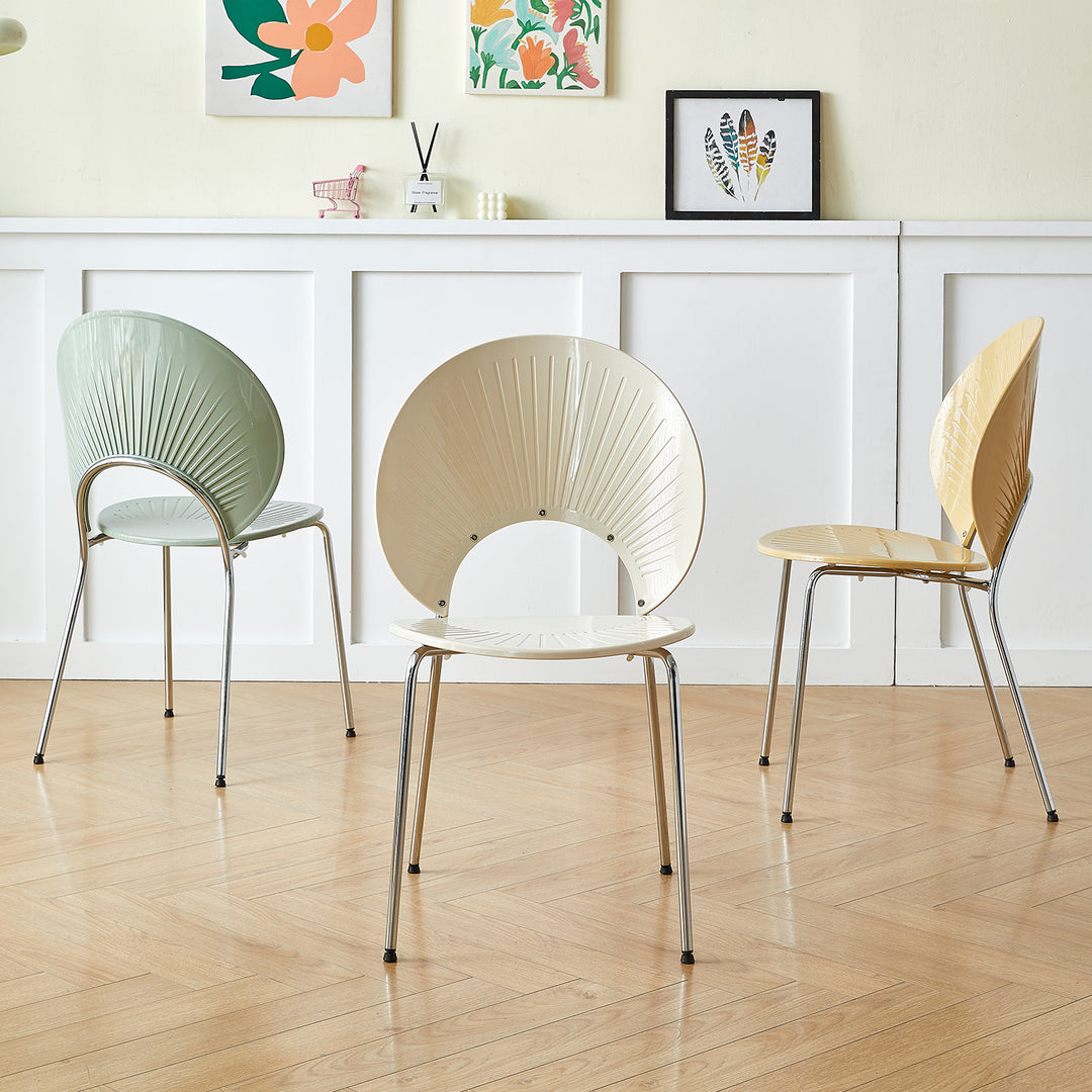 Contemporary Plastic Dining Chair APOLLO