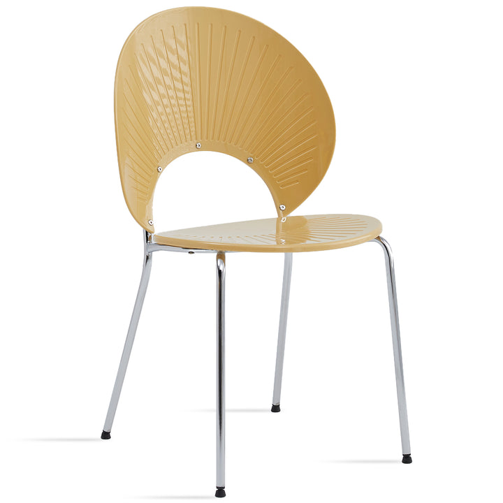 Modern plastic dining chair apollo detail 19.