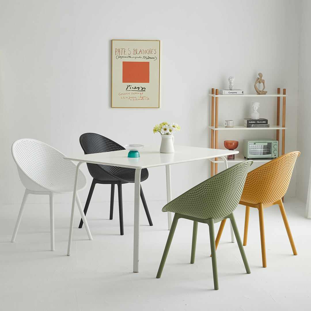 Contemporary Plastic Dining Chair EUROPA