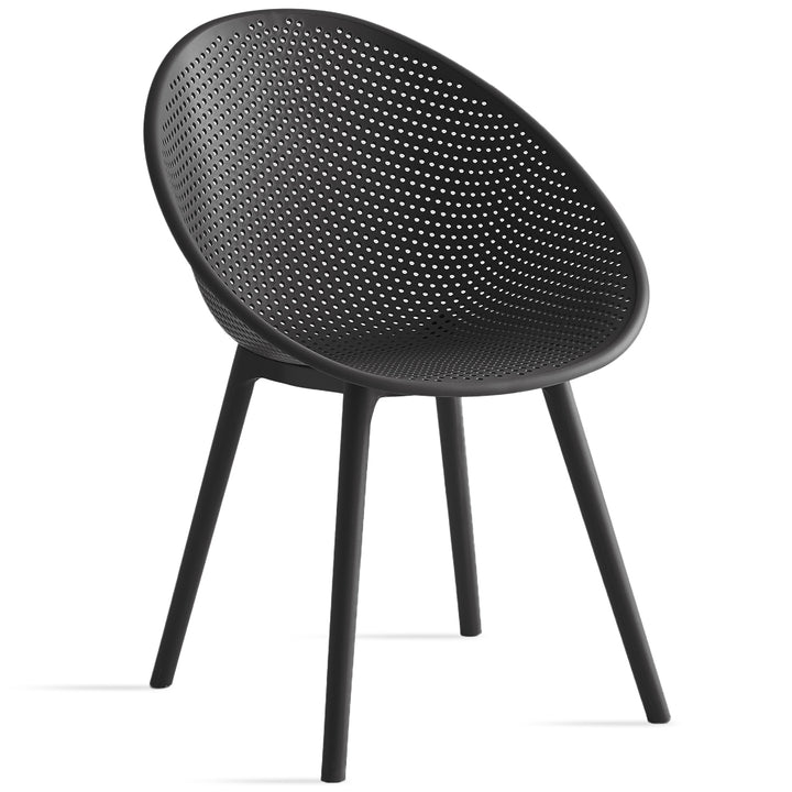 Contemporary Plastic Dining Chair EUROPA