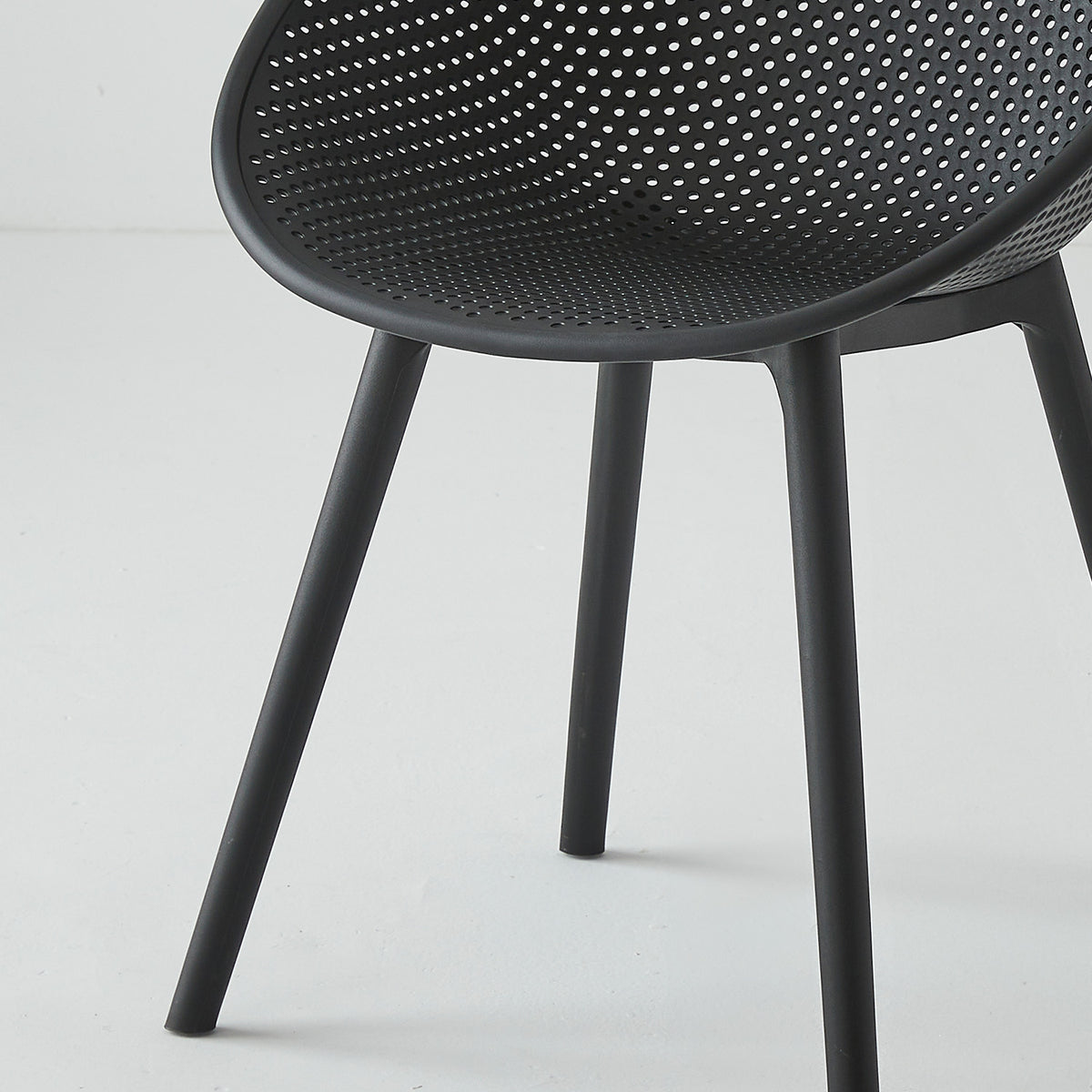 Bauhaus Plastic Dining Chair EUROPA Material Details Chart