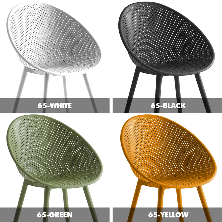 Modern Plastic Dining Chair EUROPA