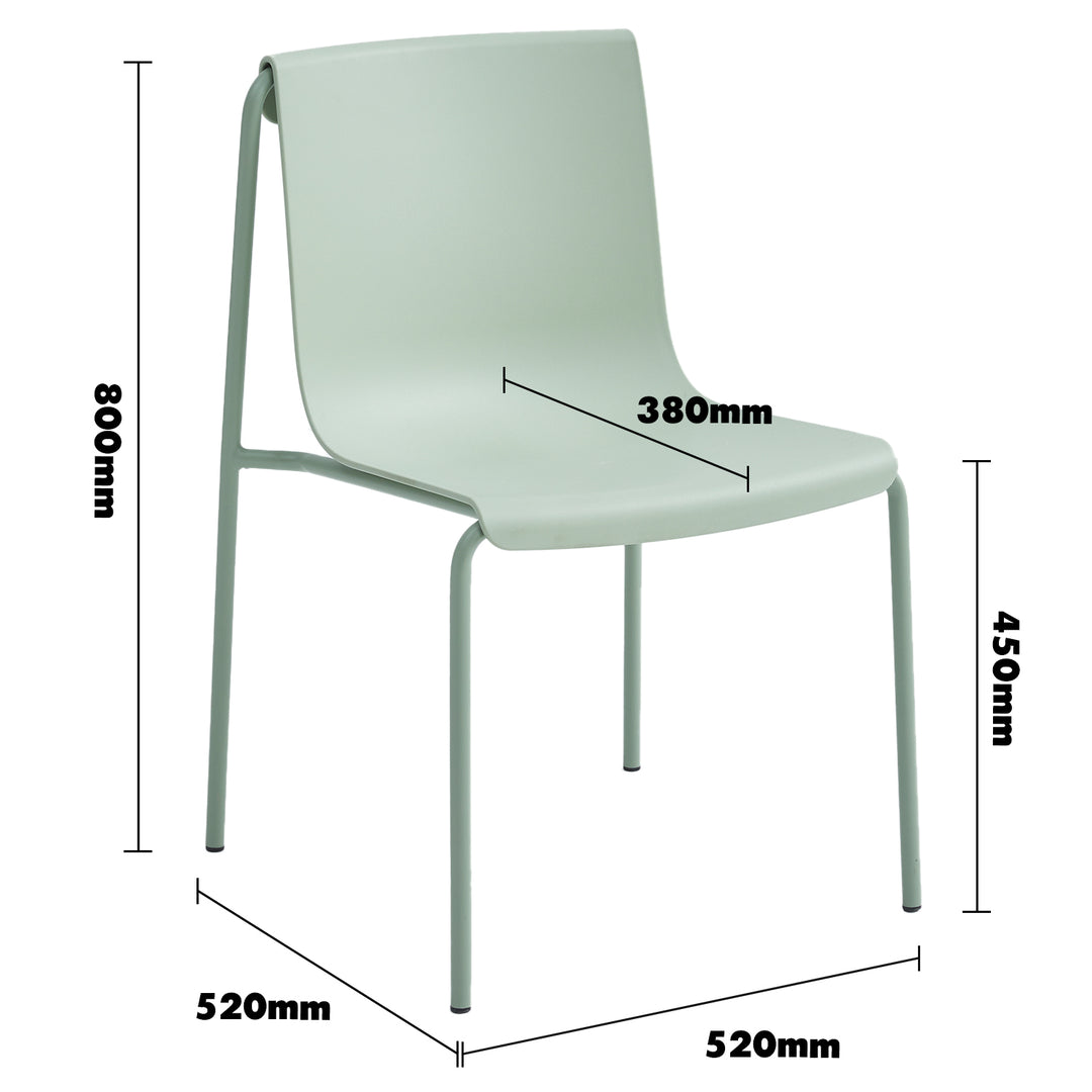 Contemporary plastic stackable dining chair buzz size charts.