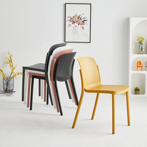 Bauhaus Plastic Stackable Dining Chair GLINT Good to Know Preview-1