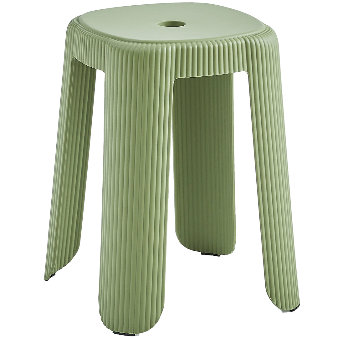 Contemporary plastic stackable dining stool pop detail 10.