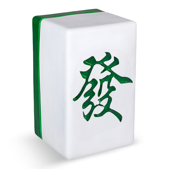 Bauhaus resin side table stool huat in white background.