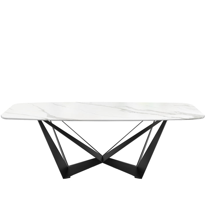 Modern sintered stone dining table skorpio situational feels.