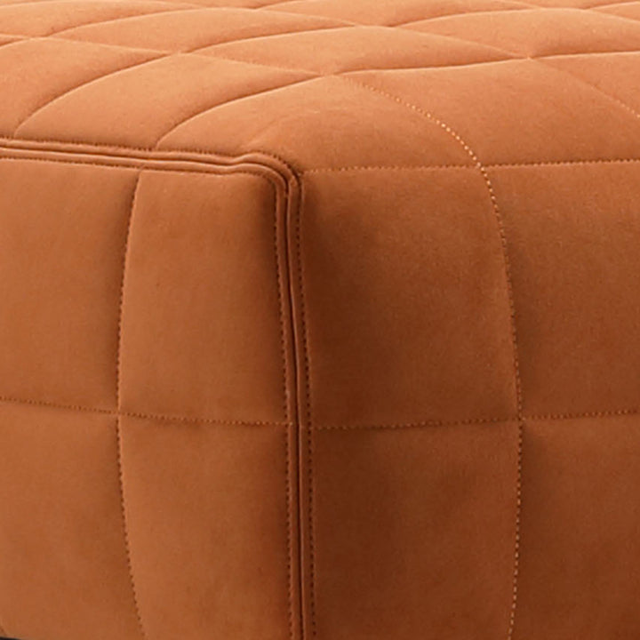 Modern Suede Fabric Ottoman TOPU