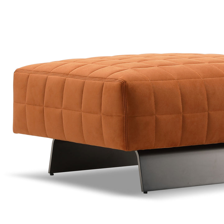 Modern Suede Fabric Ottoman TOPU