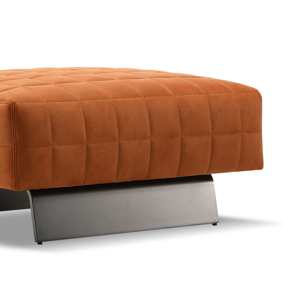 Modern Suede Fabric Ottoman TOPU