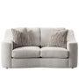 Modern Mixed Weave Fabric 2 Seater Sofa TERRA