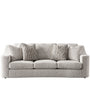 Modern Mixed Weave Fabric 3 Seater Sofa TERRA